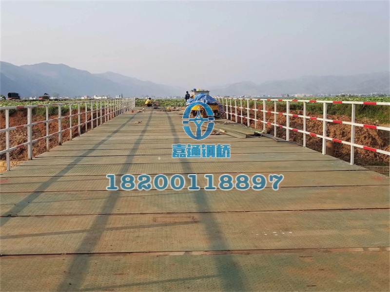 云南紅河州彌蒙鐵路竹園界51米長、6米寬鋼橋 (3)